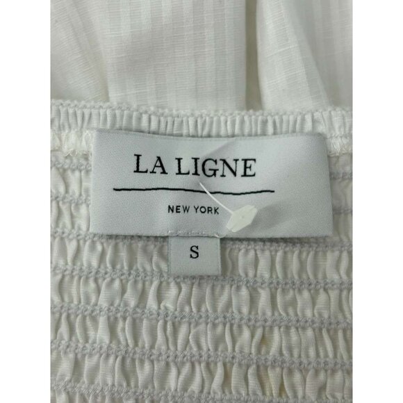 La Ligne New York Women's Size Small Maxi Dress White Sleeveless - Picture 3 of 16